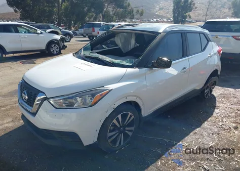 2019 Nissan Kicks Sv из США, поврежденный, VIN 3N1CP5CU7KL562863
